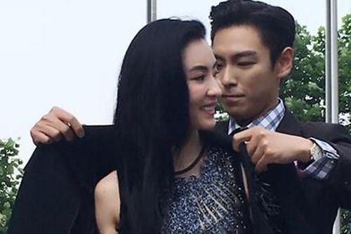 T.O.P (Big Bang) tình cảm với Trương Bá Chi trên thảm đỏ