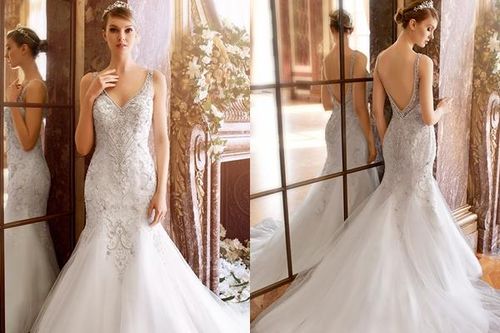 BST váy cưới dành cho những cô nàng thích chất liệu ren tinh tế, quý phái