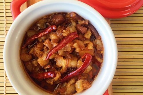 Cách làm tóp mỡ rim chua cay mặn ngọt giản dị ngon cơm