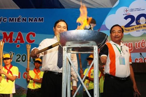 Khai mạc Trại hè thiếu nhi điện lực miền Nam 2016