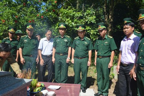 BĐBP Quảng Bình dâng hương tưởng niệm các anh hùng liệt sỹ