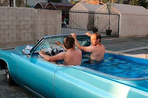 Giải nhiệt với loạt bể bơi độ từ xe hơi hè 2016