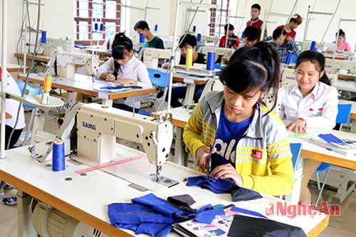 Nghệ An: Đã có 2/12 đơn vị sáp nhập Trung tâm dạy nghề và Trung tâm GDTX