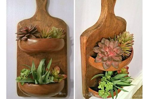 Những ý tưởng tận dụng thớt cũ cực hay