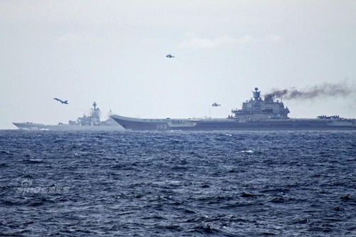 Nhóm tàu chiến Nga hùng hổ tới Syria, NATO 'run rẩy'