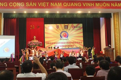 Thứ trưởng Phan Chí Hiếu phát động cuộc thi 'Luật gia tương lai' trên địa bàn Hà Nội