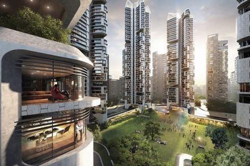 Dự án xây dựng 'khu vườn tháp' sang trọng giữa lòng thành phố Seoul