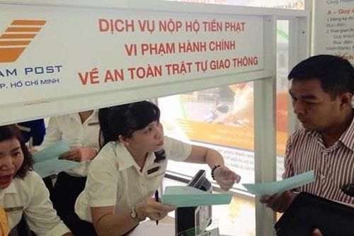 Nhanh chóng thêm quy định được nộp phạt vi phạm giao thông qua bưu điện