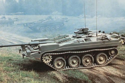 Xe tăng không tháp pháo kỳ lạ của Thụy Điển