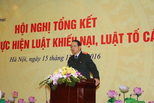 Khắc phục bất cập trong giải quyết khiếu nại, tố cáo