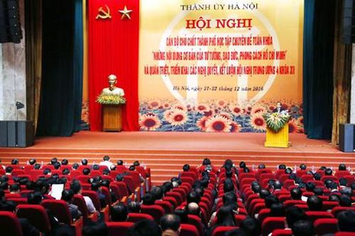 Xây dựng, chỉnh đốn Đảng gắn với chương trình hành động cụ thể