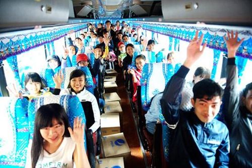 5.000 vé xe cho sinh viên, người lao động nghèo về quê