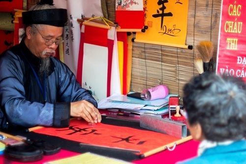 Xin chữ đầu Xuân - một nét đẹp văn hóa của người Việt