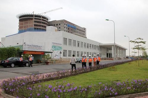 Gói thầu 8A Dự án Bệnh viện đa khoa Hải Phòng thi công đạt 91%