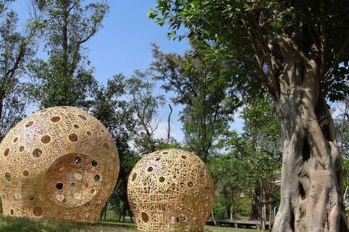 Cấu trúc tre đan truyền thống tạo nên một nơi trú ẩn huyền diệu tại Đài Loan