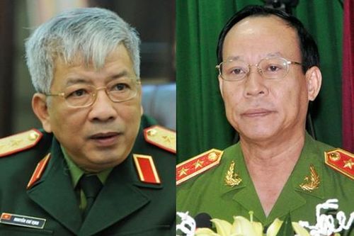 Tái bổ nhiệm 2 Thượng tướng Thứ trưởng Bộ Công an và Bộ Quốc phòng