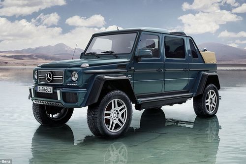 Hé lộ hình ảnh chiếc SUV 'đắt nhất thế giới' của Mercedes