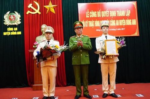 Quyết định thành lập Đội Kỹ thuật hình sự Công an huyện Đông Anh