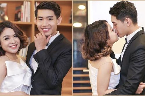 Thái Trinh- Quang Đăng hôn nhau thắm thiết trong buổi ra mắt MV mới