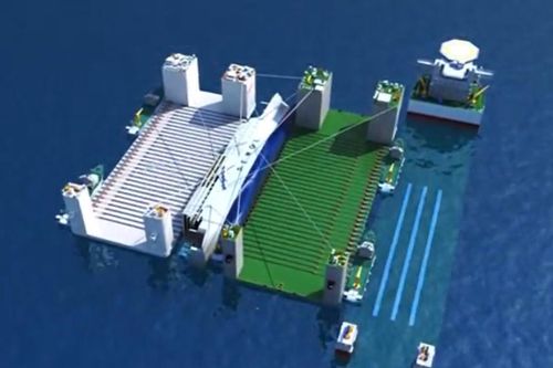 Phà Sewol nặng hơn 6.000 tấn được trục vớt như thế nào?