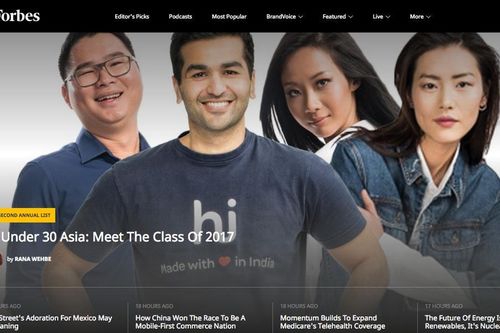 Suboi đại diện cho nghệ sĩ Châu Á xuất hiện trên tạp chí Forbes