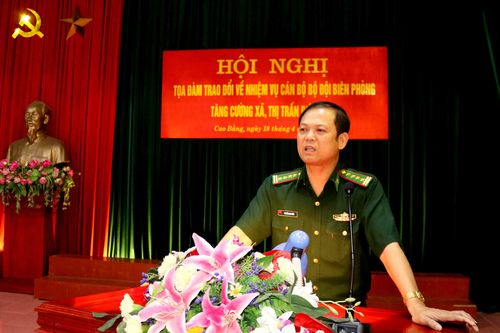 Nâng cao trách nhiệm của cán bộ BĐBP tăng cường xã, thị trấn biên giới