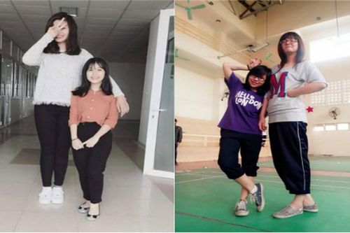 Dân mạng đua nhau khoe ảnh đứa bạn 'cây sào'