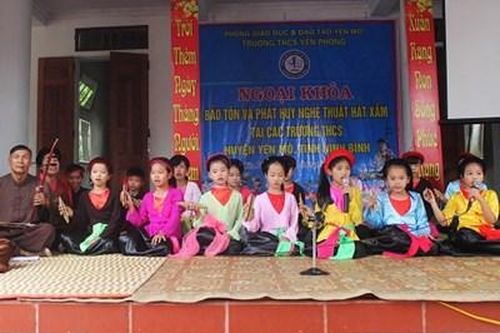 Tích cực bảo tồn, phát huy nghệ thuật hát xẩm truyền thống