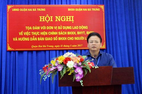 Quận Hai Bà Trưng siết chặt công tác thu nợ bảo hiểm xã hội