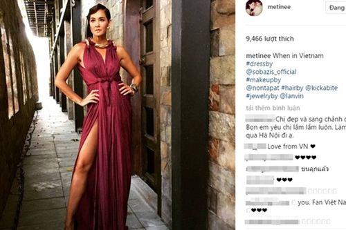 'Chị Đại' Lukkade Metinee bất ngờ đăng ảnh instagram thông báo đang ở The Face Việt Nam