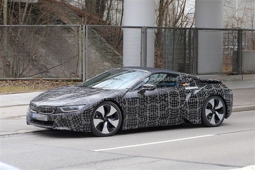 Xe thể thao BMW i8 mui trần lộ diện, sẵn sàng chờ sản xuất