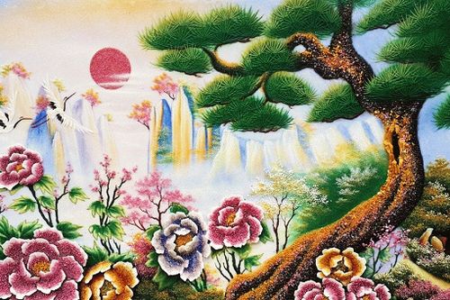 Cách chọn tranh đá quý hợp phong thủy cho người mệnh Mộc