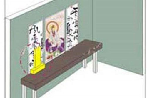 Tán gia bại sản nếu để phong thủy bàn thờ như này