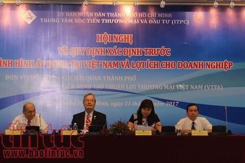 Doanh nghiệp sẽ được xác định trước số thuế phải nộp khi làm thủ tục thông quan