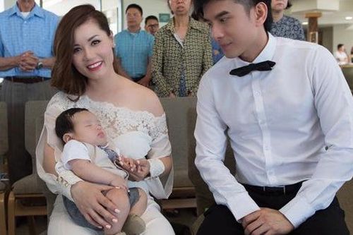 Vợ Đan Trường: 'Chồng tôi qua lại giữa hai nước để phụ tôi chăm con'