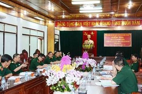 Kiểm tra công tác Thi đua - Khen thưởng và Phong trào Thi đua Quyết thắng tại Binh đoàn 15