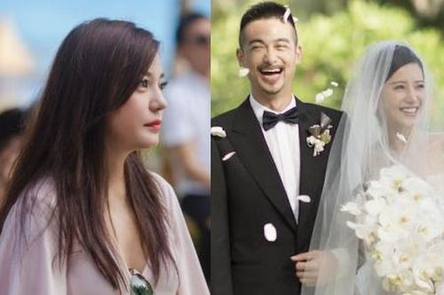 Triệu Vy nổi bật khi dự lễ cưới sao nữ 'Anh có thích nước Mỹ không'