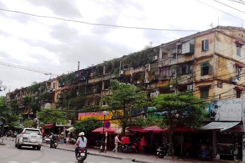 Chung cư cũ xuống cấp ảnh hưởng lớn đến môi trường