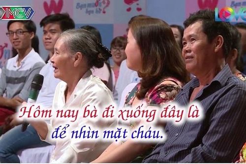 MC Quyền Linh thích thú khi bà nội đưa cháu gái đi kén chồng