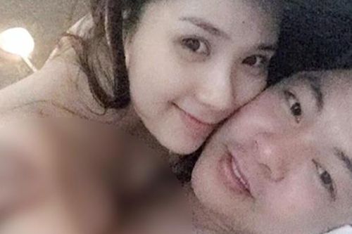Lộ ảnh nhạy cảm của Thanh Bi và Quang Lê