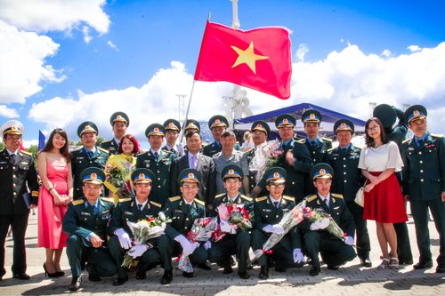 Lễ tốt nghiệp của sỹ quan Không quân Việt Nam tại Voronezh, Nga