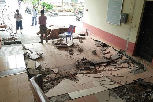 Sở XD Hà Nội chỉ đạo khắc phục sụt lún chung cư N5 Đồng Tàu