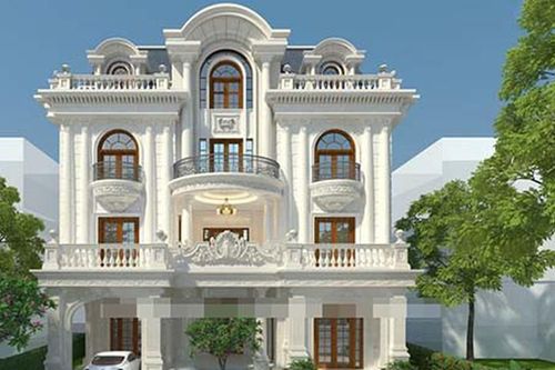 Mê mẩn 10 mẫu biệt thự 3,5 tầng đẹp khó cưỡng