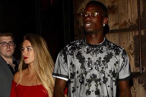Pogba có bạn gái xinh đẹp khi nghỉ dưỡng tại Mỹ
