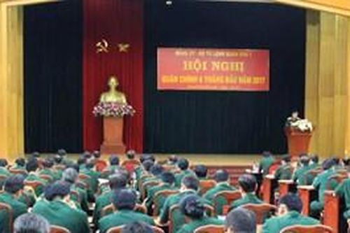 Quân khu 7 tổ chức hội nghị quân chính 6 tháng đầu năm 2017