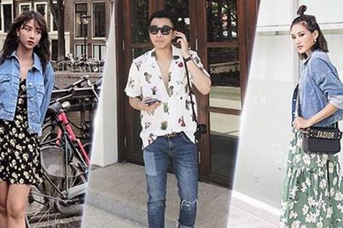 Trang phục họa tiết chiếm lĩnh street style của tín đồ thời trang Việt