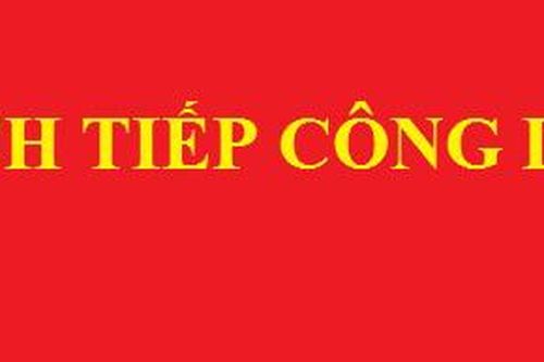 Lịch tiếp công dân của đại biểu HĐND TP Hà Nội quý III/2017