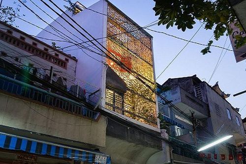 Nhà ống lụp xụp bên ngoài nhưng cực đẹp bên trong