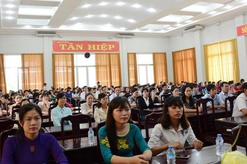 Bồi dưỡng theo tiêu chuẩn chức danh nghề nghiệp cho giáo viên Kiên Giang