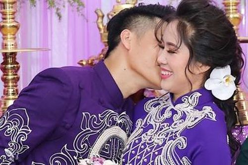 Lê Phương rạng ngời trong lễ cưới lần hai ở Trà Vinh